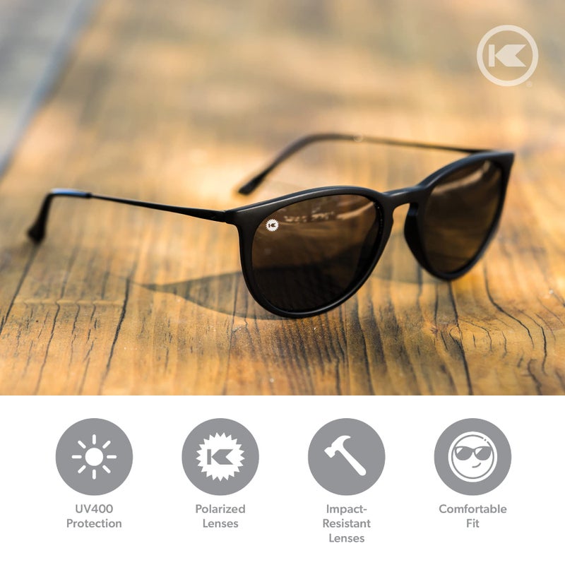 Knockaround Mary Janes Polarized Sunglasses for Women & Men - Round Sunglasses - UV400 Protection - Image 2